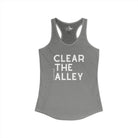 Clear The Alley Tank Top Tank Top The Cinchy Cowgirl - Print XS Heather Grey