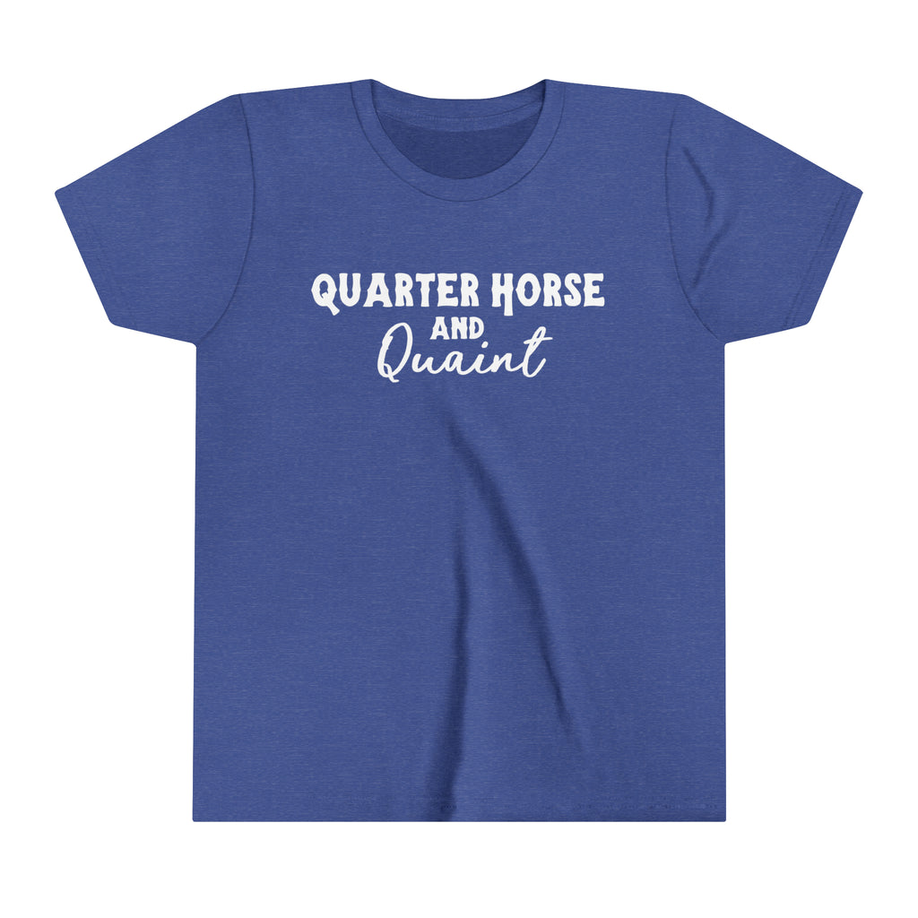 Quarter Horse Youth Tee Royal