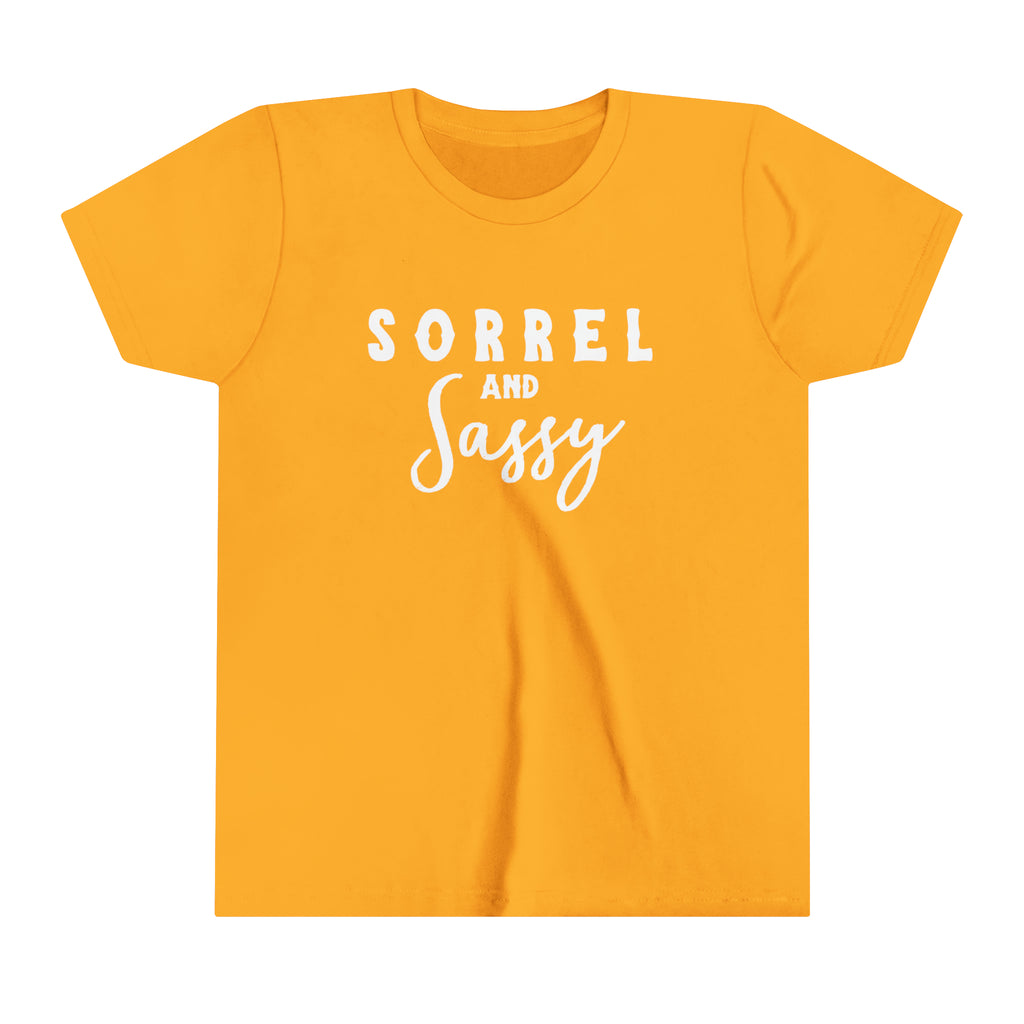 Sorrel & Sassy Youth Tee Gold