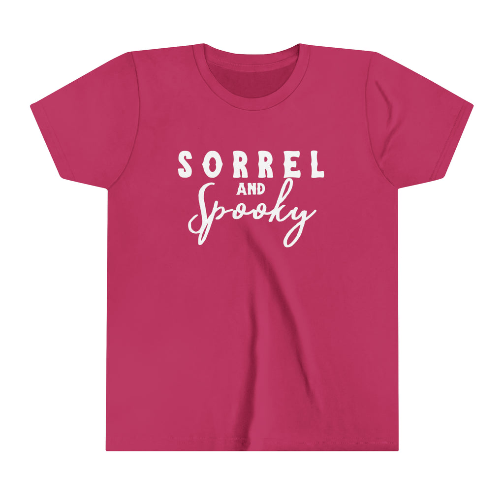 Sorrel & Spooky Youth Tee  Berry