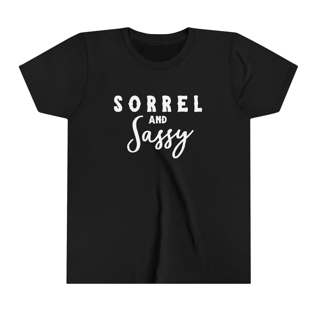 Sorrel & Sassy Youth Tee Black