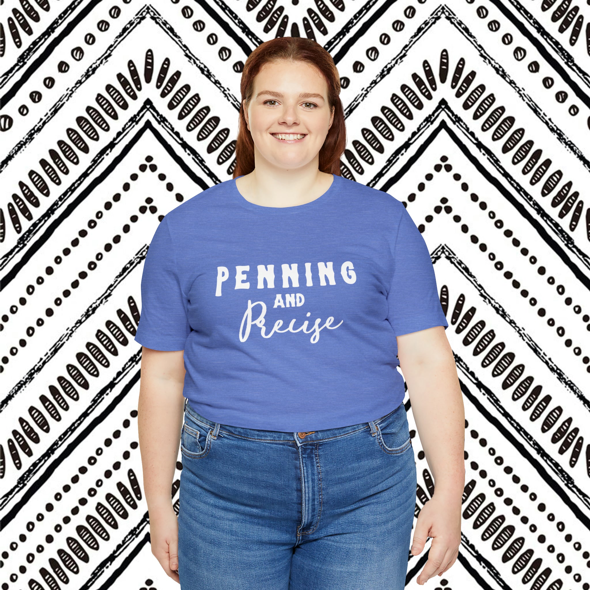 Penning & Precise Short Sleeve Tee Horse Riding Discipline Tee Printify   