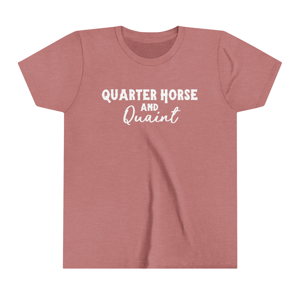 Quarter Horse Youth Tee Mauve