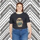 Squash Blossom Skull Short Sleeve Tee tcc graphic tee Printify   