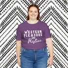 Western Pleasure & Prisitine Short Sleeve Tee Horse Riding Discipline Tee Printify   