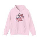 American Girly Hoodie Hoodie The Cinchy Cowgirl - Print Light Pink S
