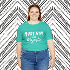 Mustang & Majestic Short Sleeve Tee Horse Color Shirt Printify   