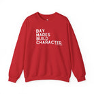 Bay Mares Build Character Pullover Graphic Pullover The Cinchy Cowgirl - Print S Red