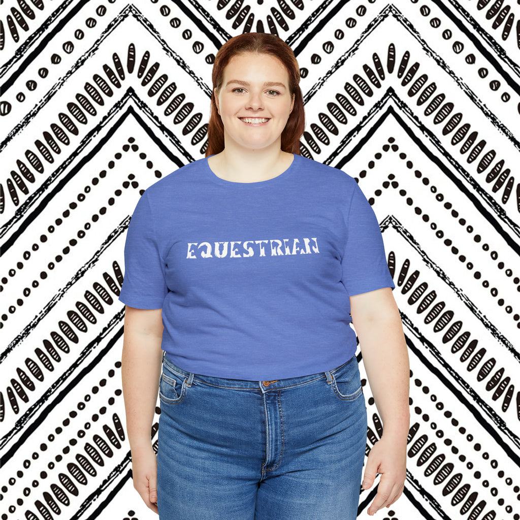 Equestrian Short Sleeve Tee tcc graphic tee Printify   