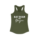 Bay Roan & Boujee Racerback Tank Horse Color Shirts Printify XS Solid Military Green 