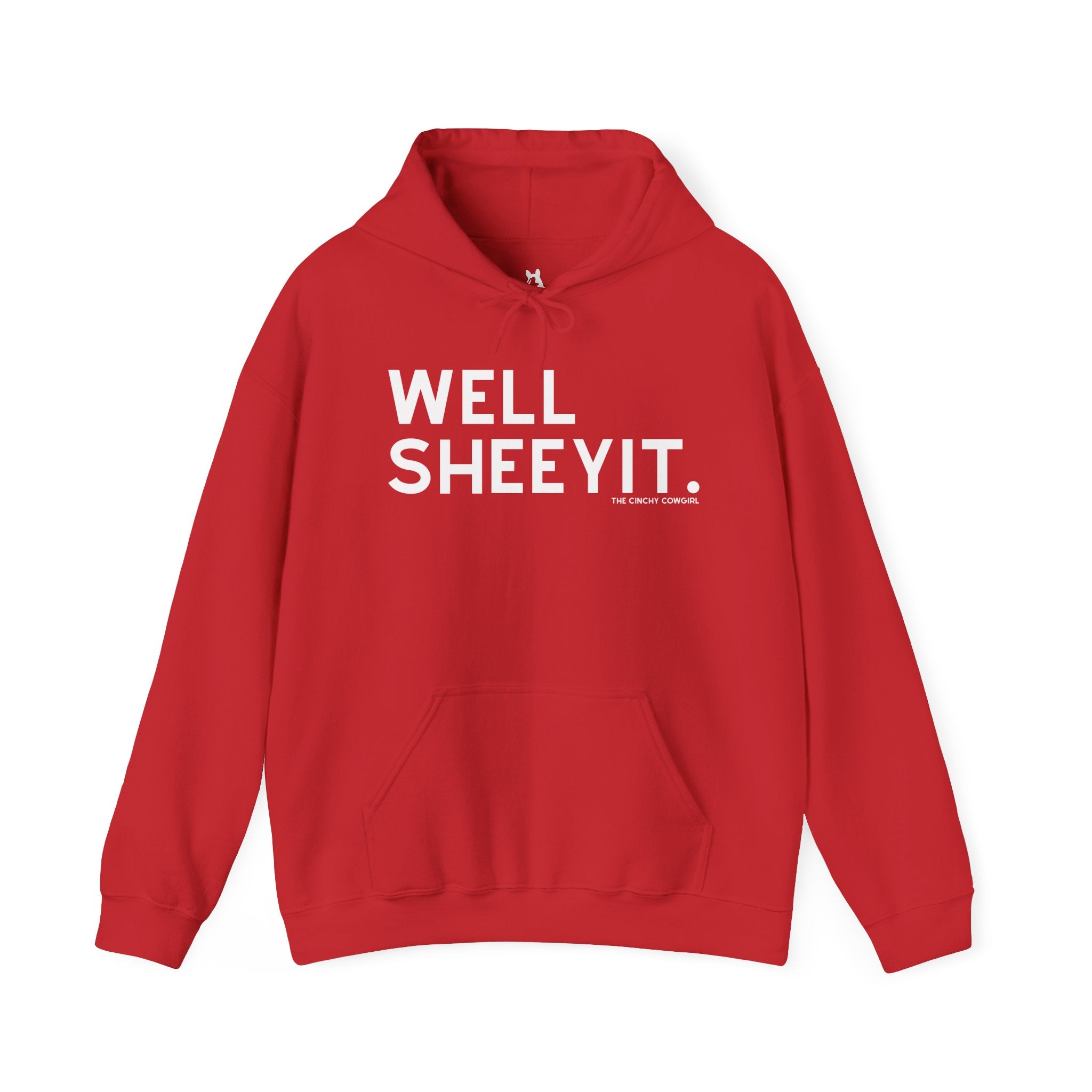 Well Sheeyit Hoodie Hoodie The Cinchy Cowgirl - Print Red S