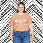 Mustang & Mischievous Short Sleeve Tee Horse Color Shirt Printify   