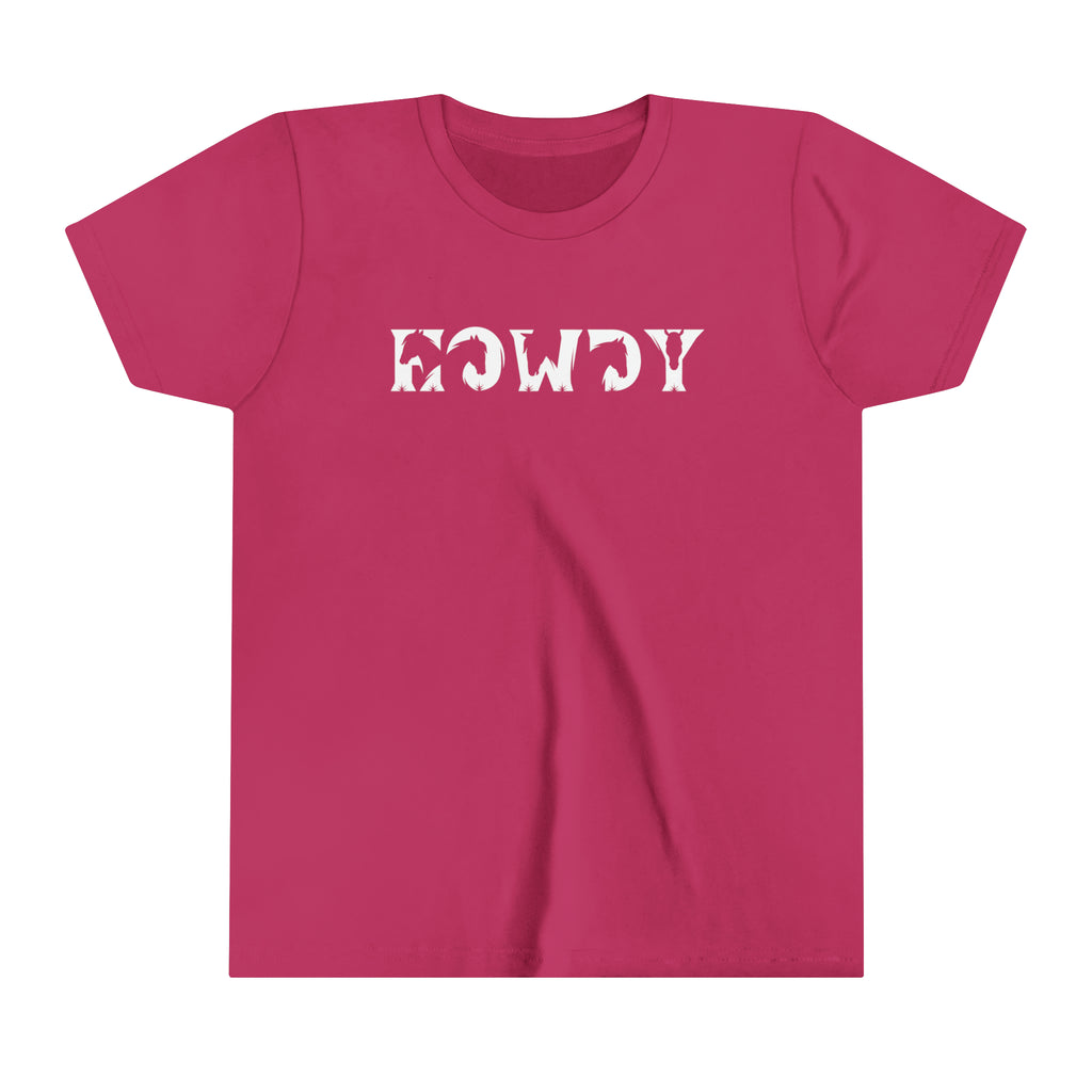 Howdy Youth Short Sleeve Tee Berry