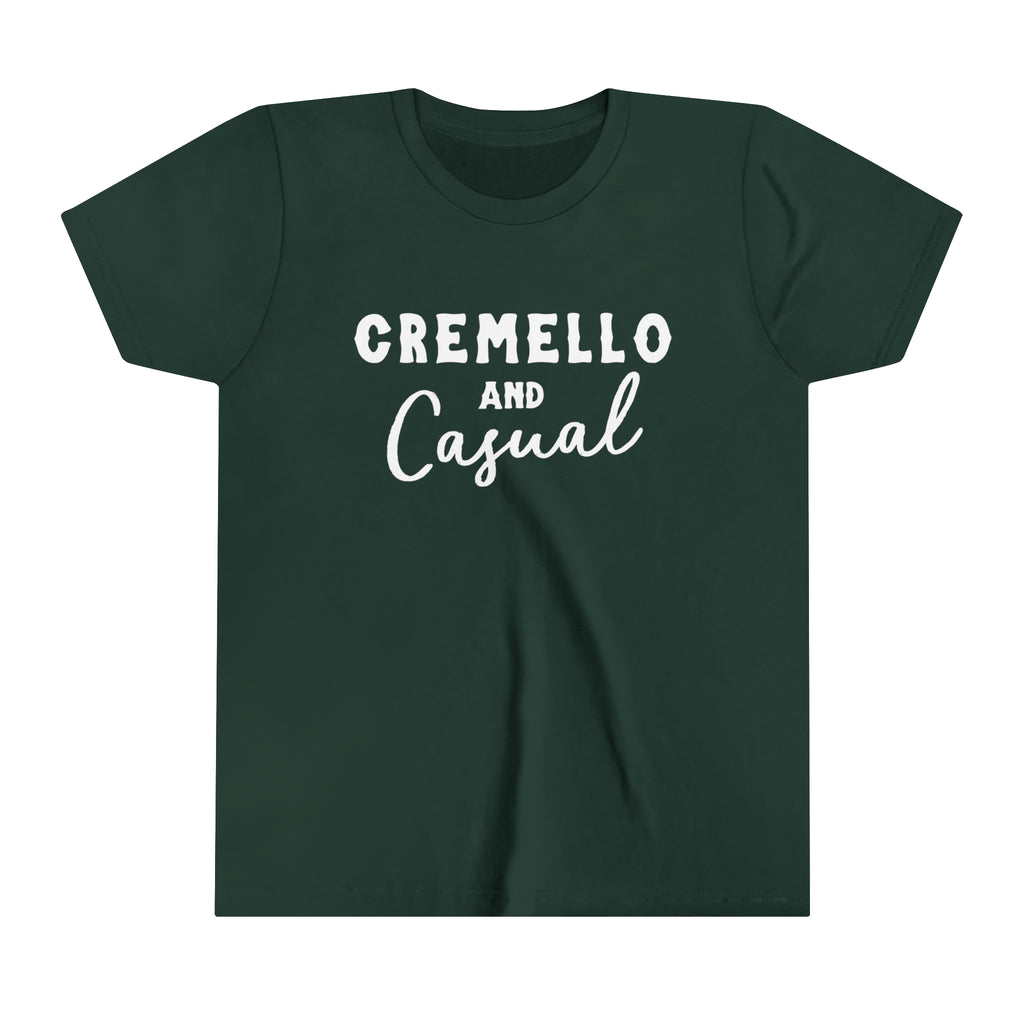 Cremello & Casual Youth Tee  Forest