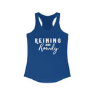 Reining & Rowdy  Racerback Tank Horse Riding Discipline Tee Printify XS Solid Royal 