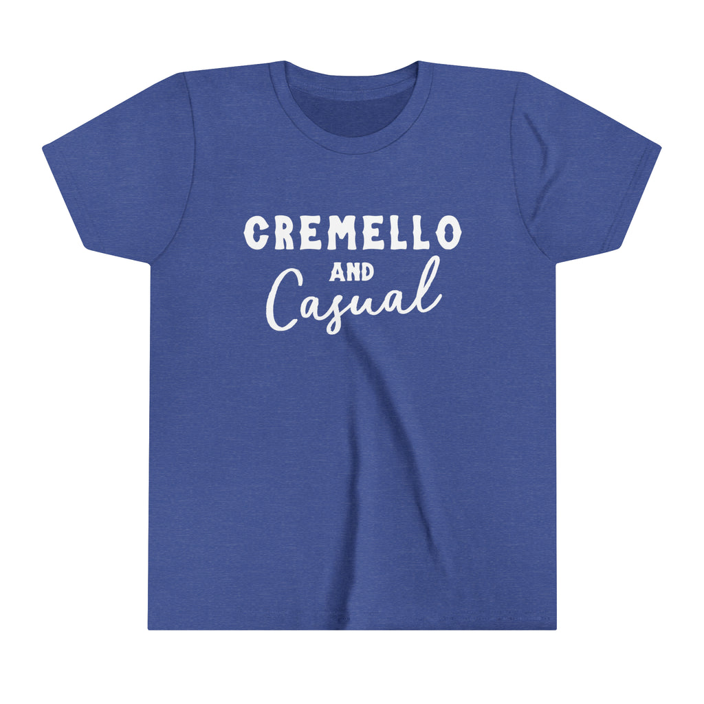 Cremello & Casual Youth Tee Royal