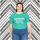 Reining & Rowdy Short Sleeve Tee Horse Riding Discipline Tee Printify   