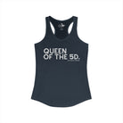 Queen Of The 5D Tank Top Tank Top The Cinchy Cowgirl - Print XS Solid Indigo