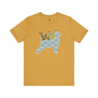 Aztec Show Goat Short Sleeve Graphic Tee T-Shirt Printify Heather Mustard XS