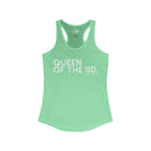 Queen Of The 5D Tank Top Tank Top The Cinchy Cowgirl - Print XS Solid Mint