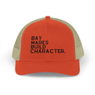 Bay Mares Build Character Embroidered hat Embroidered TCC Hat The Cinchy Cowgirl - Print Rustic Orange / Khaki One size