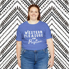 Western Pleasure & Prisitine Short Sleeve Tee Horse Riding Discipline Tee Printify   