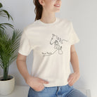 She is Strong Short Sleeve Tee tcc graphic tee Printify Natural XS 
