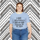 Dog Problems Short Sleeve Tee tcc graphic tee Printify   