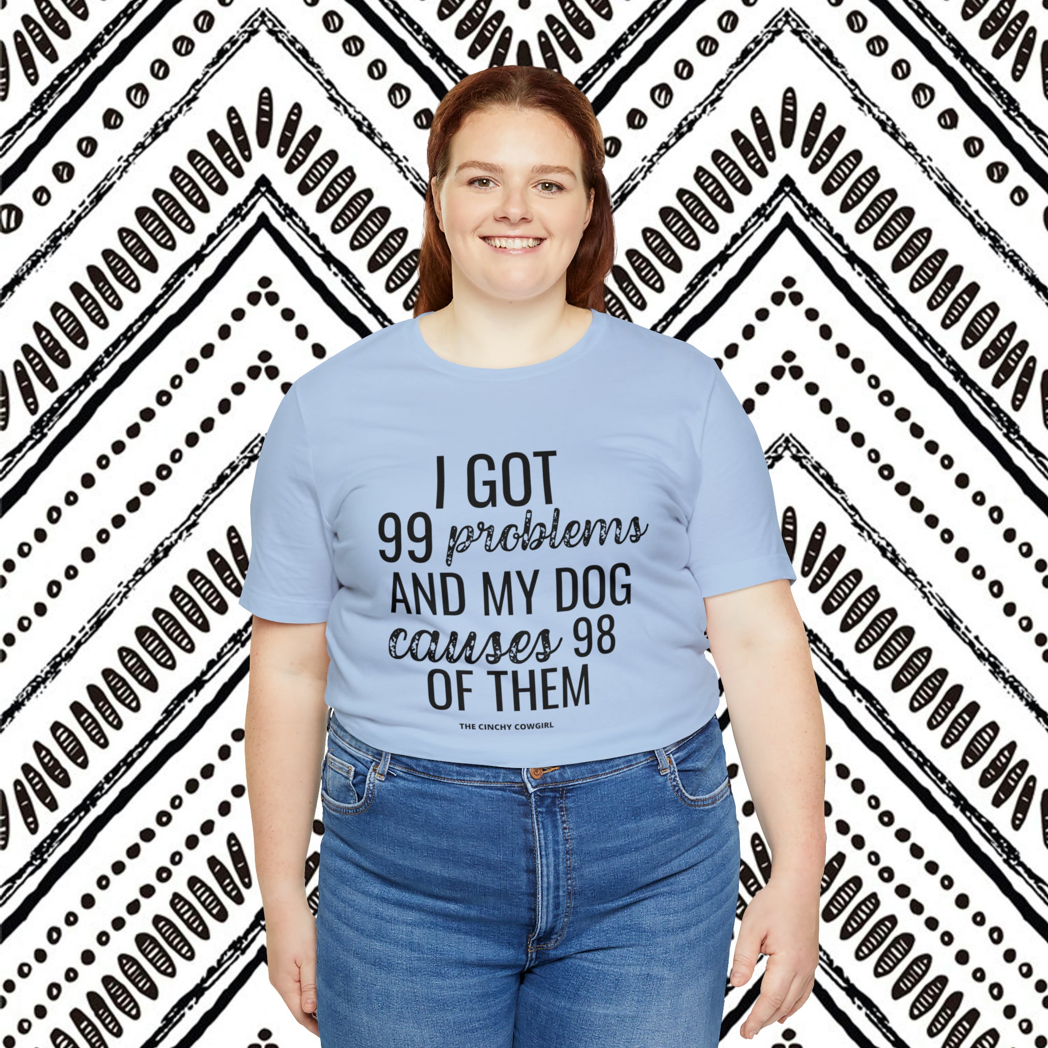 Dog Problems Short Sleeve Tee tcc graphic tee Printify   