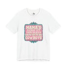 Mama's Please Let Your Babies Short Sleeve Tee Graphic Tee The Cinchy Cowgirl - Print White L
