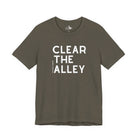 Clear The Alley Short Sleeve Tee Graphic Tee The Cinchy Cowgirl - Print Army XS