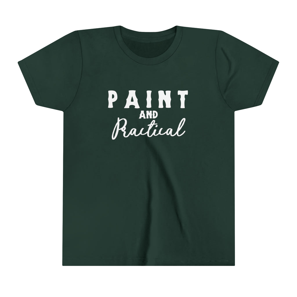 Paint & Practical Youth Tee Forest