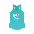 Bay & Boujee Racerback Tank Horse Color Shirts Printify XS Solid Tahiti Blue 