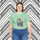 Flower Chute Short Sleeve Tee tcc graphic tee Printify   