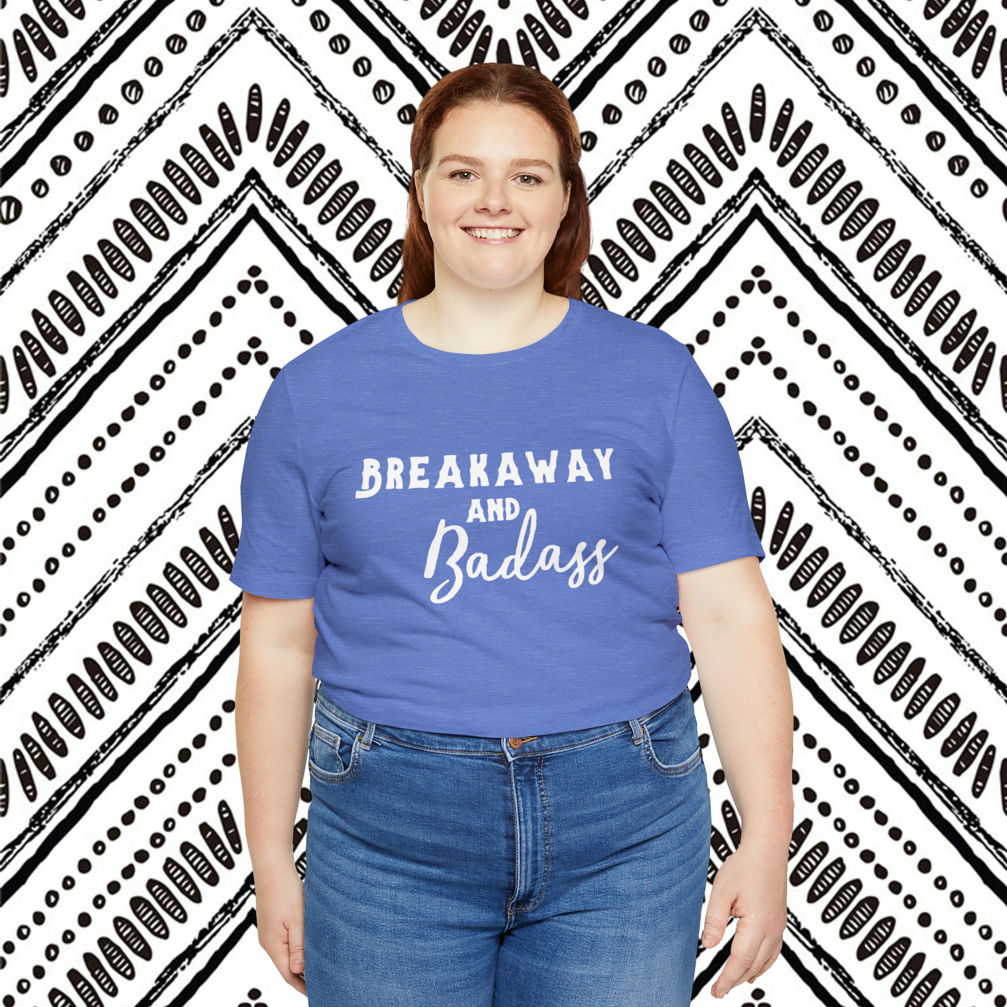 Breakaway & Badass Short Sleeve Tee Horse Riding Discipline Tee Printify   