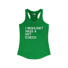 I Wouldn't Pass A Vet Check Tank Top Tank Top The Cinchy Cowgirl - Print