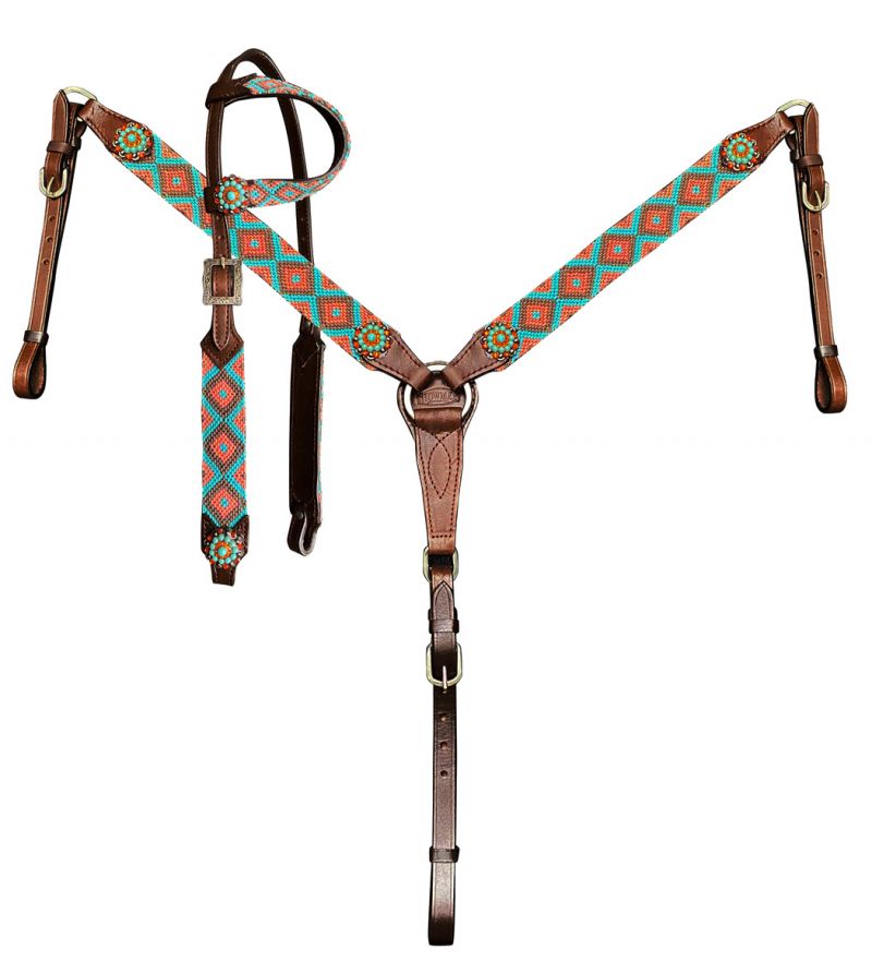 Southwest One Ear Headstall Set headstall set Shiloh   