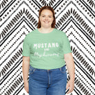 Mustang & Mischievous Short Sleeve Tee Horse Color Shirt Printify   