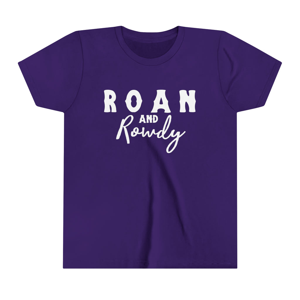 Roan & Rowdy Youth Tee Purple