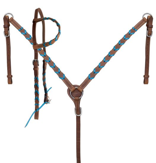 Argentina Colored Lacing Headstall Set headstall set Shiloh   