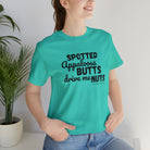 Appaloosa Butts Short Sleeve Tee tcc graphic tee Printify Teal XS 
