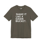 Shake It Like A Grain Bucket Short Sleeve Tee Graphic Tee The Cinchy Cowgirl - Print Army XS