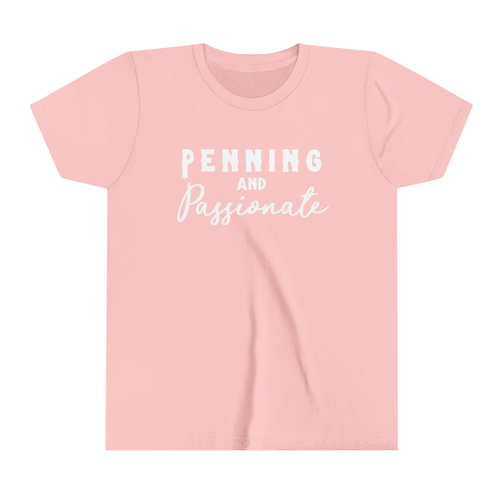Penning & Passionate Youth Tee Pink