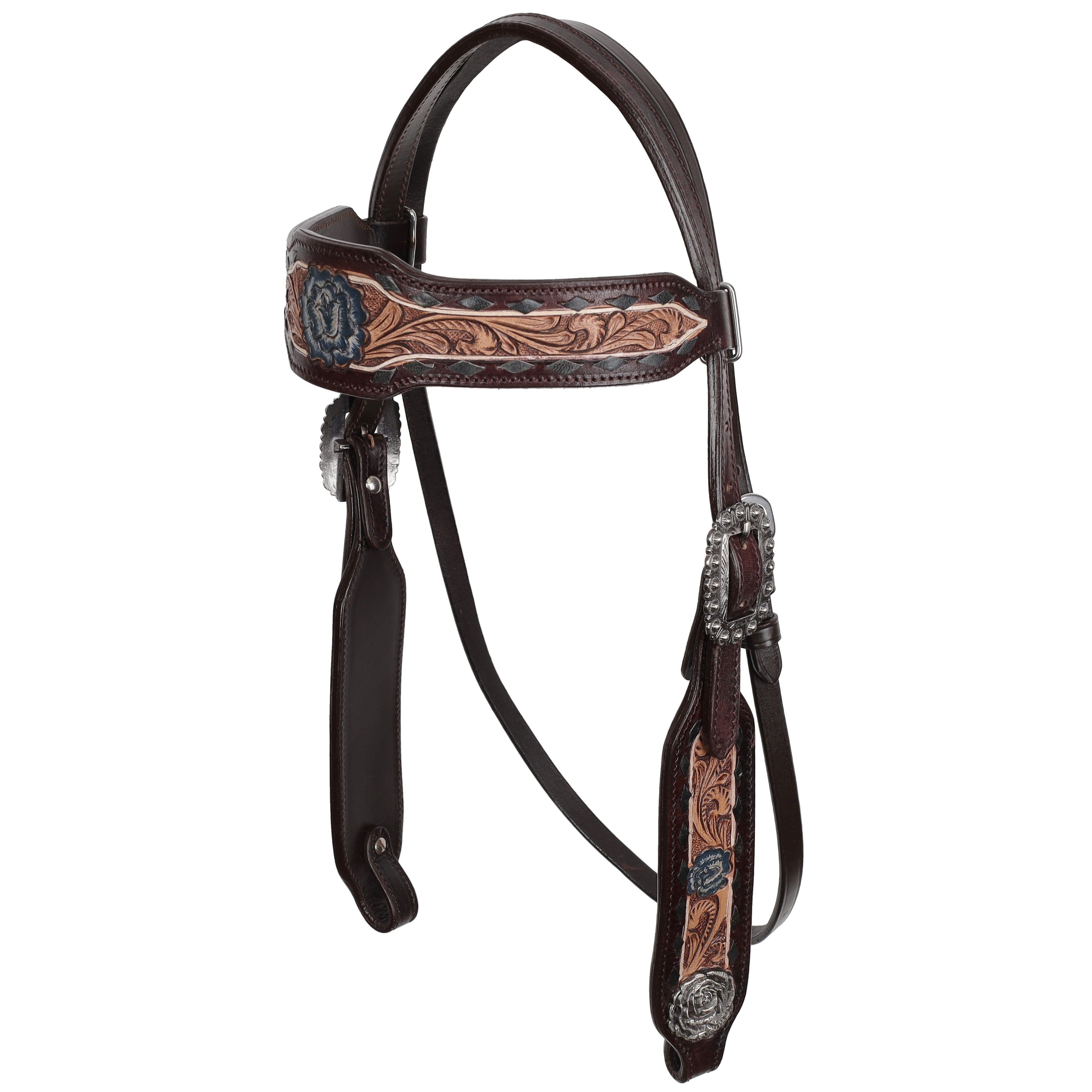 Dark Rose Headstall & Breastcollar Set headstall set Shiloh