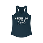 Cremello & Cool Racerback Tank Horse Color Shirts Printify XS Solid Midnight Navy 