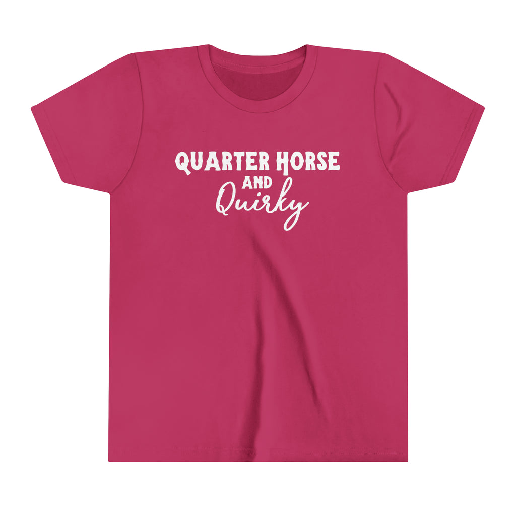 Quarter Horse Youth Tee Berry