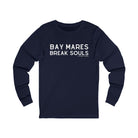 Bay Mares Break Souls Long Sleeve Tee Long-sleeve The Cinchy Cowgirl - Print S Navy