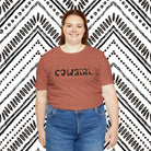 Cowgirl Short Sleeve Tee tcc graphic tee Printify   