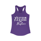 Western Pleasure & Pristine Racerback Tank Horse Riding Discipline Tee Printify XS Solid Purple Rush
