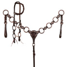 Roughrider Rings One Ear Headstall and Breast Collar Set headstall set Shiloh